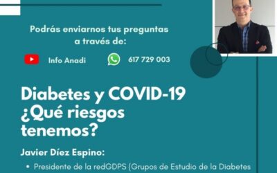 Charla: Diabetes y COVID-19 ¿Qué riesgos tenemos?