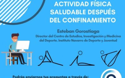 Charla: Actividad física saludable después del confinamiento