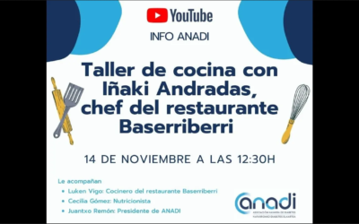 Comemos sano con Iñaki Andradas, chef del restaurante Baserriberri