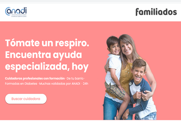 Servicio Familiados (cuidadores profesionales con formación especializada en diabetes)