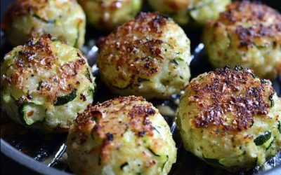 Receta Abril: Bolitas de calabacín