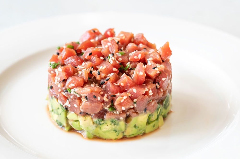 Tartar de atún rojo